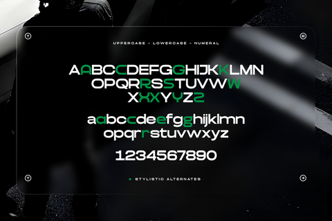 TRT Cenzo Modern Futuristic Sans Serif Typeface