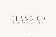 Classica - Modern Sans Serif
