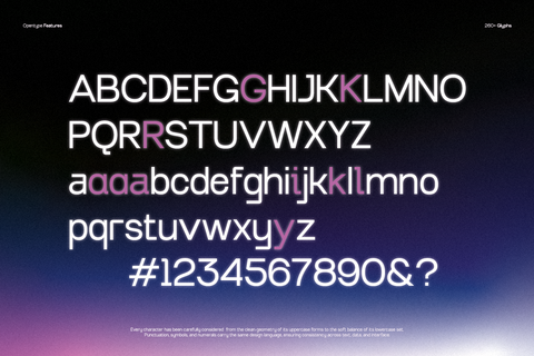TRT Artnik – Modern Geometric Sans Serif Typeface