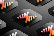 3D App Icon Logo Mockups - 12 Scenes