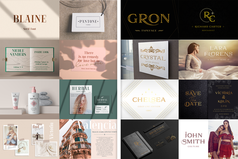 The Modern Font Bundle