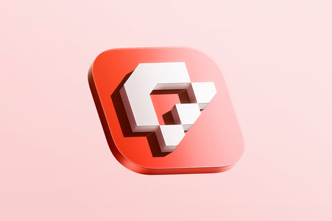 3D App Icon Logo Mockups - 12 Scenes