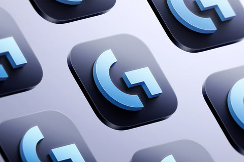 3D App Icon Logo Mockups - 12 Scenes
