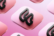 3D App Icon Logo Mockups - 12 Scenes