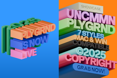 UNCMMN FONT BUNDLE - 52 Premium Fonts
