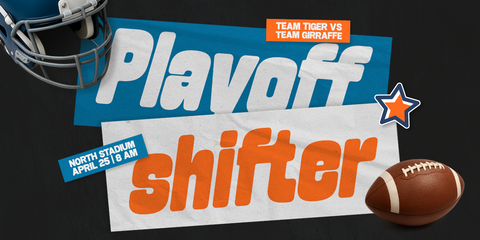 GC Rhygun – Slanted Bold Display