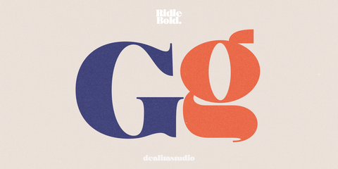 Ridie – Bold Display Serif