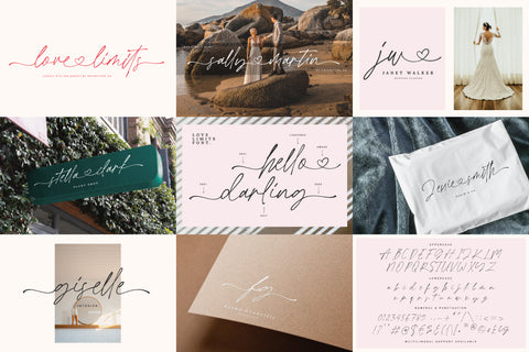 Script Font Collection Bundle