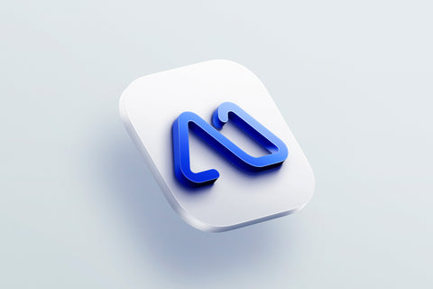 3D App Icon Logo Mockups - 12 Scenes