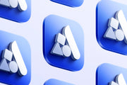 3D App Icon Logo Mockups - 12 Scenes