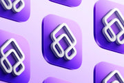 3D App Icon Logo Mockups - 12 Scenes
