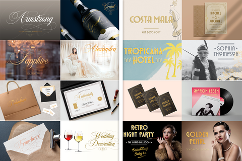 The Modern Font Bundle