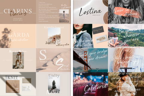 The Modern Font Bundle