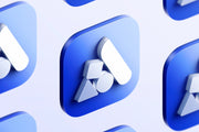 3D App Icon Logo Mockups - 12 Scenes