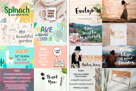 The Modern Font Bundle