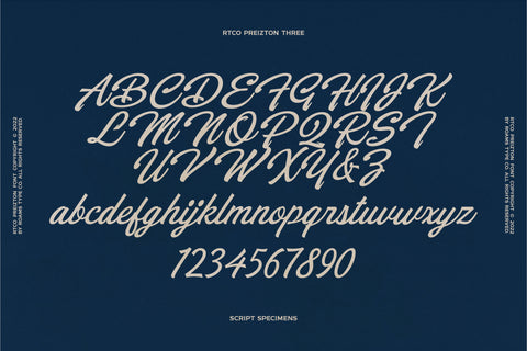 Preizton Font Pairs