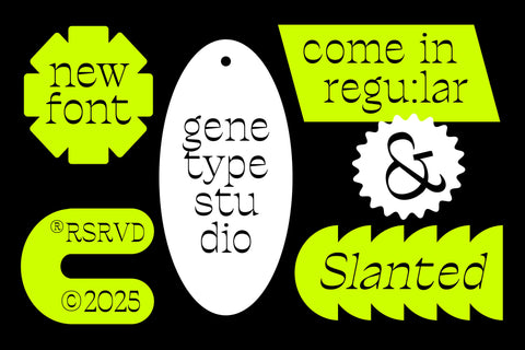 Ronders Reverse Contrast Font