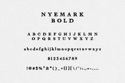 Nyemark - Serif Typeface