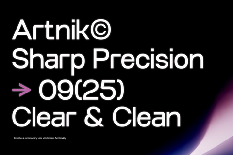 TRT Artnik – Modern Geometric Sans Serif Typeface