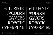 Apestron - Futuristic Cyberpunk Font - Pixel Surplus