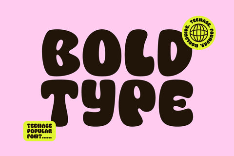 Teenage Popular Typeface