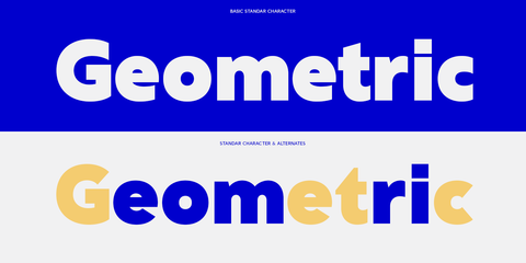 Aximo | Geometric Sans Serif