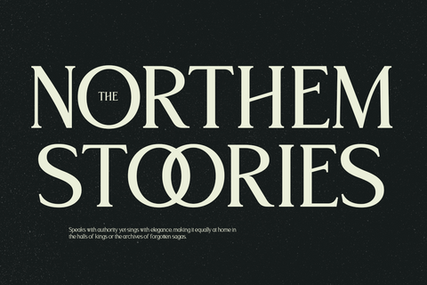 TRT Northem – Elegant Serif Font Family