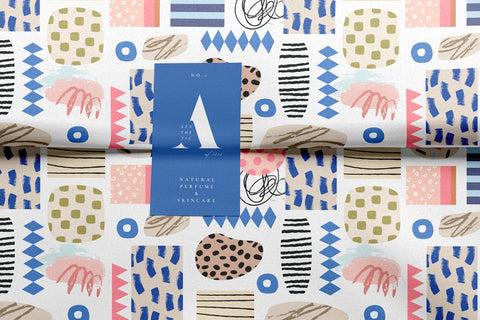 Abstract Collage Bundle 4 in 1