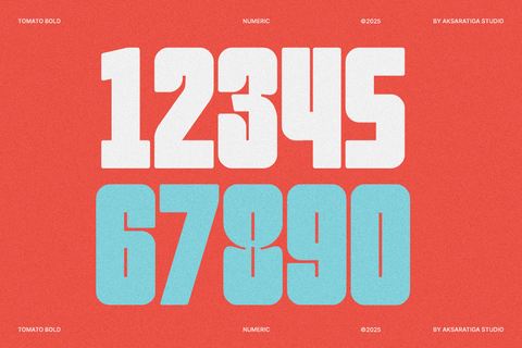 Tomato Bold - Bold Sans Serif & Ink Trap Display