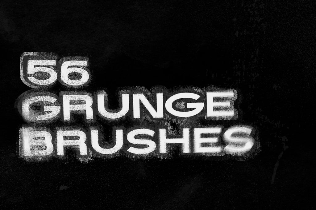 56 Grunge Brushes – 15 Free