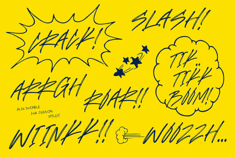 Emoria – Hand-Brushed Expressive Script Font