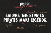 Arinoe - Vintage Display Font