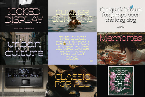 Awesome Display Font Bundle