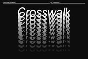 FT Overpass - Treshold Font