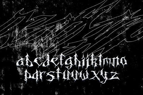 FT Vortex - Black Metal Font - Pixel Surplus