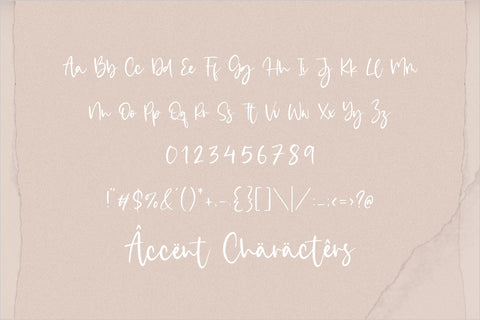 Daily Moon is a Modern Handwritten Font