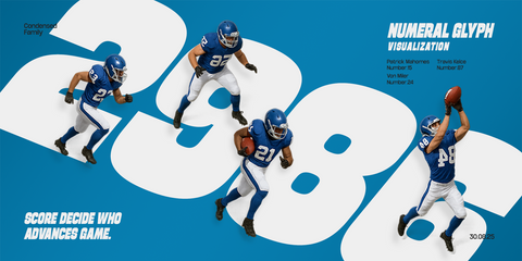 GC Rhygun – Slanted Bold Display