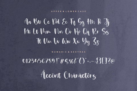 Adorable is a Modern Handwritten Font