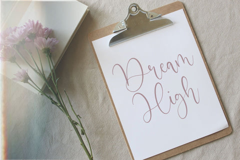 Angelic Matilda is a Beautiful Modern Calligraphy Font