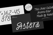Astera – Modern Handwritten Script Font