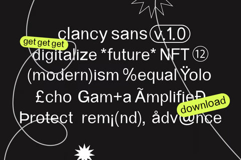 Clancy - Unique Sans