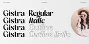 Gistra – Elegant Sans Serif