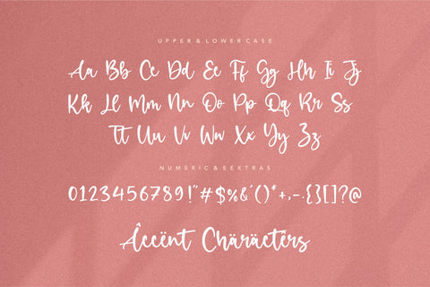 Birdlove is a Lovely Handwritten Font