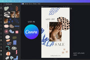 Abstract Collage Bundle 4 in 1