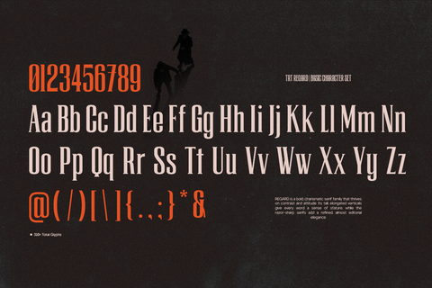 TRT Regard Condensed Display Font