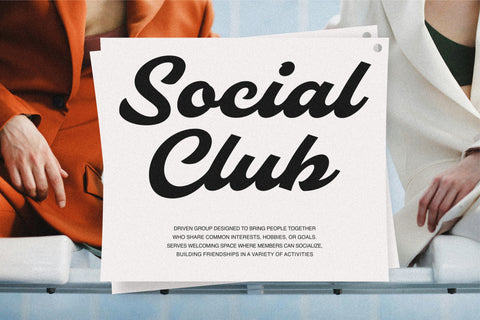 Slideback | Bold & Stylish Script