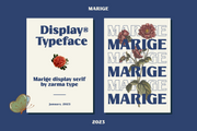 Marige - Modern Display Serif Font