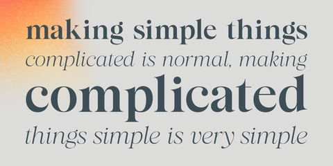 Almero Serif Family