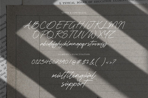 Signature Forest Font