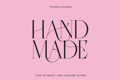 Dream Type Bundle - 4 creative fonts - Pixel Surplus